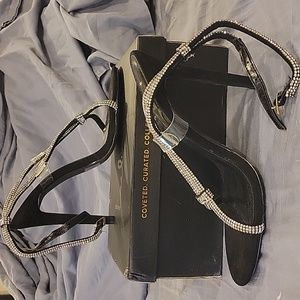 LuLus Sequin High Heels